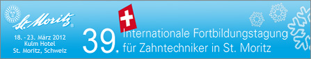 Logo 39. Internationale Fortbildungstagung f�r Zahntechniker in St. Moritz 2012