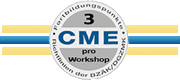 3 Fortbildungspunkte pro Workshop