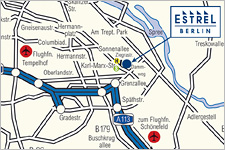 ECC, Anfahrtskizze